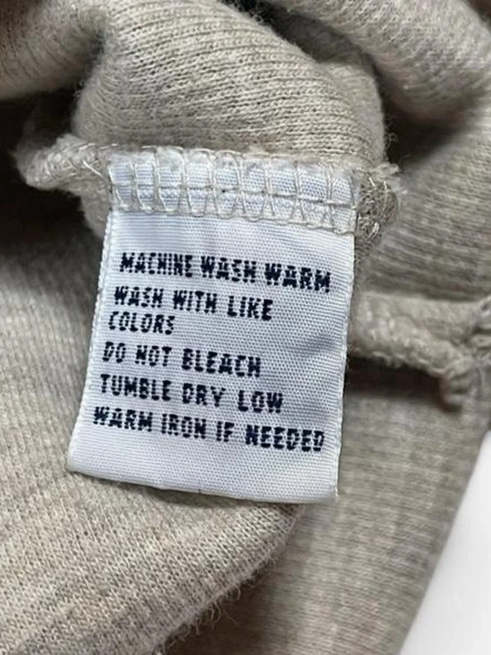 VTG Polo Ralph Lauren Quarter Zip Sweater Beige Heather Men’s Sz XXL Golf Q-Zip